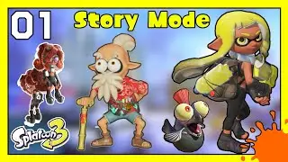 Nr. 3, Kuttelfisch & die gro&szlig;en Plagen von Alterna 🎨 SPLATOON 3: STORY MODE #01