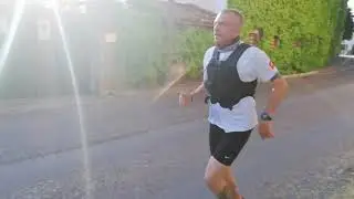 5km di corsa con il giubbotto zavorrato! (in meno di 30 minuti)