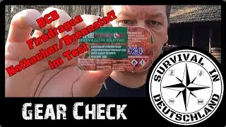 BCB Firedragon Notkocher und Brennstoff im Test / Review