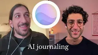 AI journaling with Dave Radparvar co founder of reflection 