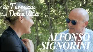 Simona Ventura intervista Alfonso Signorini | La Terrazza della Dolce Vita