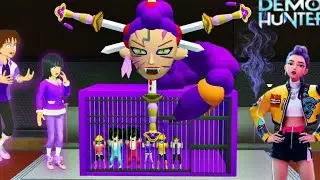 Yuta Panicks Rumi in Prison Flying Head Rumi vs Rumi | Hara's World#sakuraschoolsimulator #subscribe