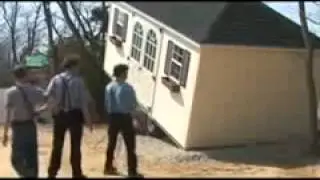 Shed Moving Service by Amish Swings & Things near Cleavland OH