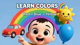 Colors Learning for Kids 🌈 | Learn Red Blue Yellow Green | Baby Learning Video #hinglish video