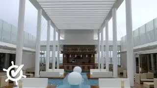 AIDAprima: Patio Deck und AIDA-Lounge