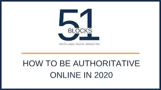 How to Build Online Authority in 2020