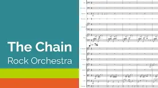 The Chain for Rock Orchestra Score Video