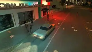 GTA Vice city. Custom per pixel lighting (test 3, 2025)