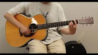 왼손 뮤트 연습했으면 실전도 해봐야지~ Flake - Jack Johnson _ 피크버전