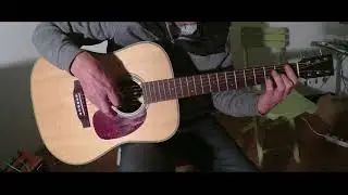 Sigma DR 1HST, tremolo folk picking