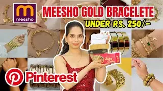 Meesho Bracelet Haul 🎀 | Pinterest Inspired Jewellery Under 250/- 😱 | Veronica Lifestyle |