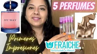 Compras FRAICHE | 1ras Impresiones #5 | My Way Intense | Eilish