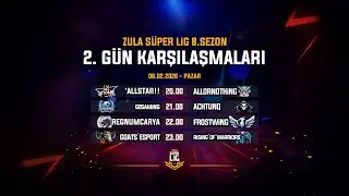Zula S&uuml;per Lig | 8. Sezon | 2. G&uuml;n Karşılaşmaları