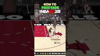 NBA 2K25 SHOOTING TIPS: HOW TO MJ FADEAWAY ON NBA 2K25!🔥 #nba2k #2k25 #nba2k25