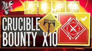 Destiny: WEEKLY CRUCIBLE BOUNTY LOOT X10 - EASY 400 LIGHT LEVEL GEAR (True Meaning of War Loot)