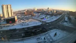 Челябинск утро 16-11-2020 GoPro8black 4k Timelaps