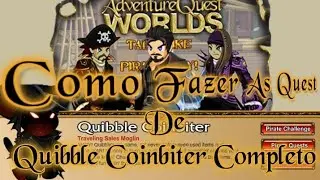 AQW como fazer as quest de Quibble Coinbiter Completo