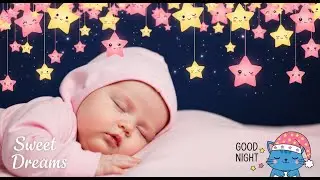 Baby Sleep Music 🎶 Relax Instantly &hearts; Mozart Brahms Lullaby 🌙 Deep Sleep | Stop Crying Fast