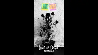 Love is Dead - Beth Sarah [LYRIC VIDEO] portrait