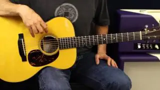 Acoustic Guitar Lesson - Strum Pattern Exercises - Rhythm Lesson - Beginner