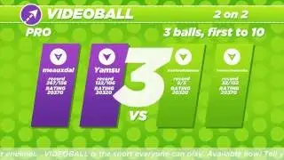 VIDEOBALL - Solo Ranked 2v2 (meauxdal, Teodoro Fuentealba, KowtowRobinson, Yamsu)