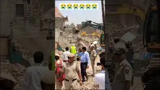 Buldozer Action on Enchrochment ❌ #shorts #viral #bjp #delhi #bihar #bulldozer #modi
