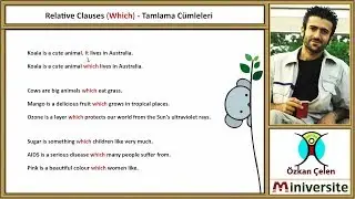 18. Relative Clauses (Which) - Tamlama Cümleleri