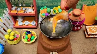 Mini chicken roast | চিকেন রোস্ট | miniture | mini cooking |chicken recipe | chicken | roast chicken