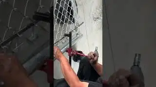 Stadium  Chain link fence