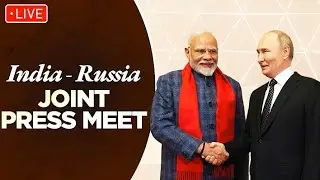 LIVE: PM Modi, Russian President Putin attend joint press meet at Hyderabad House, New Delhi