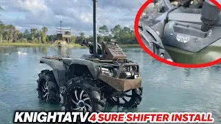 Knight Atv 4x4 Manual Shifter On Honda Foreman