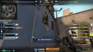 Damned Squad Gaming vs eXperience eSport | Weaser FreeCup #2 | BO1 | Mirage