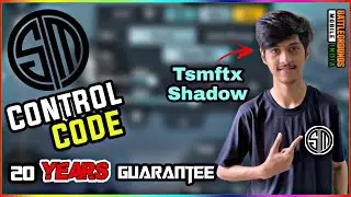 (BGMI) Tsm Shadow CONTROL Code And New Sensitivity code 2022 ll BGMI best 2 finger claw
