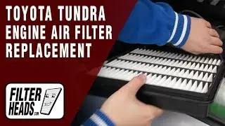 How to Replace Engine Air Filter 2013 Toyota Tundra V8 | TA55799, AF4031