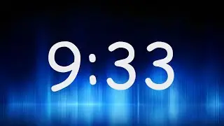 9:33 Minutes Timer / Countdown from 9min 33sec