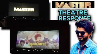 Master Movie FDFS Theatre Response|Vijay,Thalapathi,Malavika ,Logesh kanakaraj🔥#TRENDING