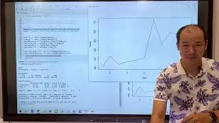R 語言程式的應用: 利用時間趨勢模型預測每日確診人數