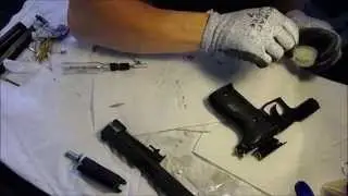 RAM X50 Disassemble Reassembly Cleaning P226 Paintball Pistol