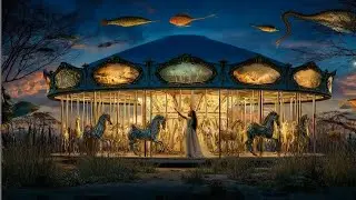 May we never leave the carousel of our memories. #carnival #carousel #aiart  #aivideo #aimusic