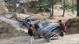 Watch the tough dangerous driving  in pakistan must watch