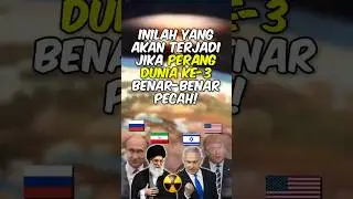 Inilah yang akan terjadi jika Perang Dunia ke-3 pecah.. #ww3 #perangdunia