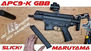 Maruyama SCW-9 (APC9-K) GBB SMG - Review And Internals [4K]
