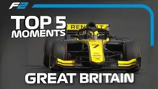 Top 5 Formula 2 Moments | 2019 British Grand Prix