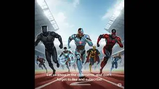 Top 5 Fastest Black Superheroes #marvelcomics #cyborg #dccomics #comics #superhero #icon #viral