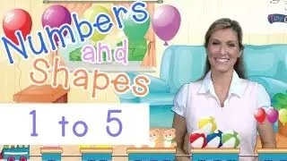 Numbers and Shapes Counting to 5 - TinyGrads. Homeschool family