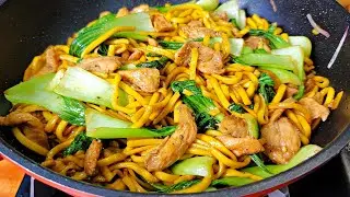 CHICKEN PANCIT MIKI | Ganitong Luto ng Miki ang Napapasarap sa Merienda ko!