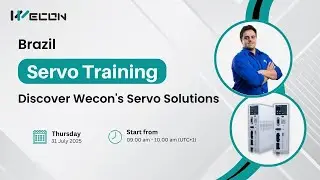 Servo Training in Brazil: Discover Wecon's Servo Solutions!