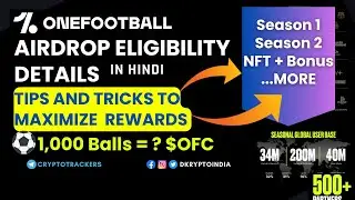 OneFootball Airdrop Eligibility, expected OFC per BALL points in Hindi