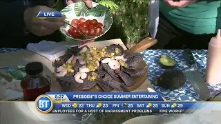 Frank live at President's Choice Summer Entertaining Backyard (3 of 4)