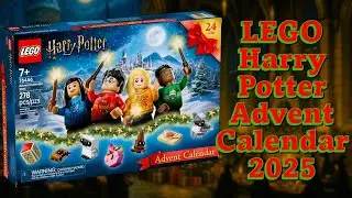 LEGO Harry Potter Advent Calendar 2025 - Complete Days 1-24 Speed Build and Review